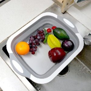 "طبق كبير لغسيل الخضروات والفاكهة