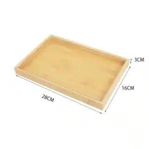 Wooden tray set