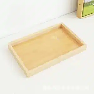 Wooden tray set