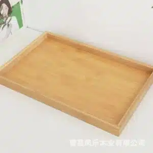 Wooden tray set