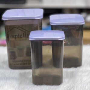 طقم علب بقوليات 3ق