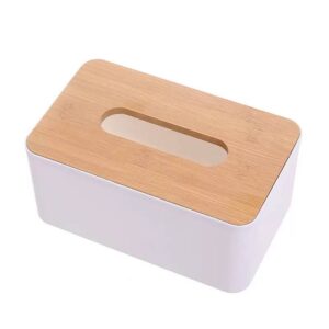 Acrylic tissue box