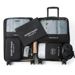 Travel bag and wardrobe organizer
