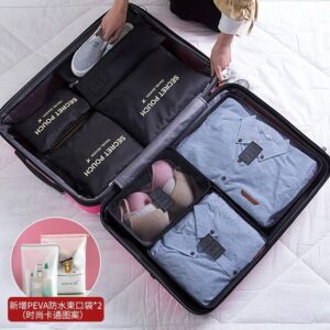 Travel bag and wardrobe organizer