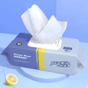 Grease cleaning wipes