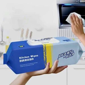 Grease cleaning wipes