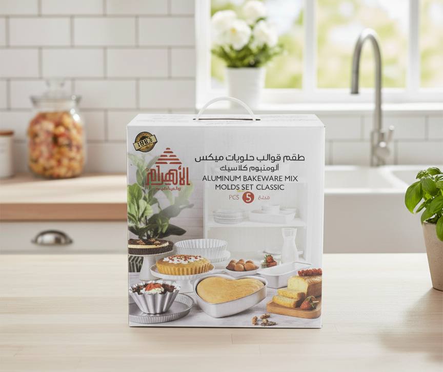 طقم قوالب حلويات ميكس