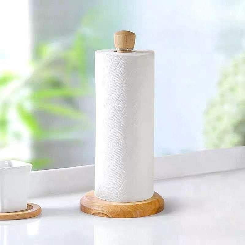 حامل مناديل خشب