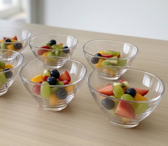 طقم بولات زجاج 6ق