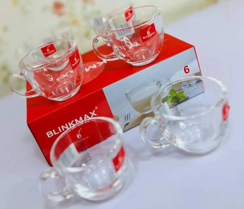 طقم قهوة زجاج 6ق